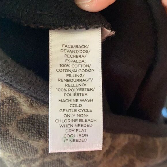 Lou & Grey Floral Print Design Pullover Sweater Feminine Casual Boho Work - Picture 7 of 9